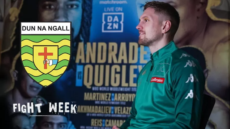 Quigley Spreads Donegal Cheer In New Hampshire Before World Title Fight