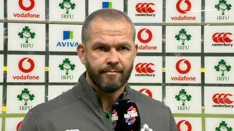 Andy Farrell Reveals Haphazard Nature Of Ireland Team Selection For Argentina Win