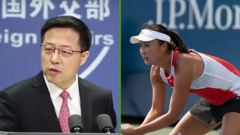 Chinese State Thinks People Tried To 'Politicise' Peng Shuai Disappearance