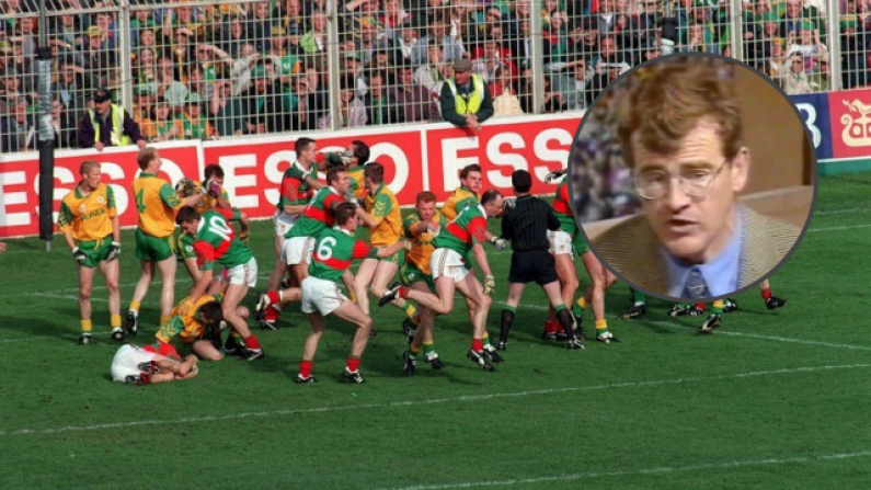 Colm O'Rourke's Halftime Analysis Of The Infamous Meath-Mayo Brawl Is Pretty Interesting