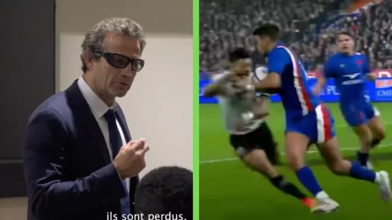 The French Rugby Coach Predicted Ntamack Moment Of Genius In Pre-Game Speech