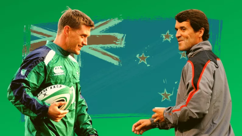 Roy Keane Once Tipped Off Ronan O'Gara About Oncoming All Blacks Onslaught