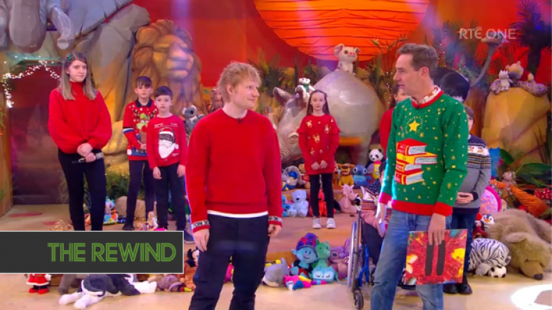 The Time Ed Sheeran Was Roasted Twice On The Late Late Toy Show