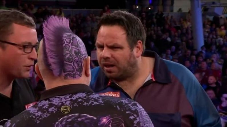 Adrian Lewis And Peter Wright Had Heated Clash At Players Championship Finals