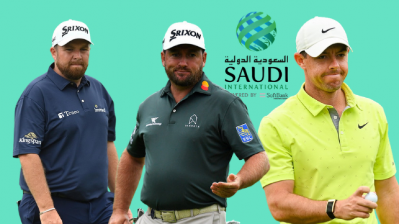 Saudi Question Will Be Unavoidable For Irish Golfers In Coming Months
