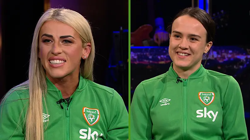 Irish Team's Late Late Show Visit Brings Frontline And Family Ties To The Fore