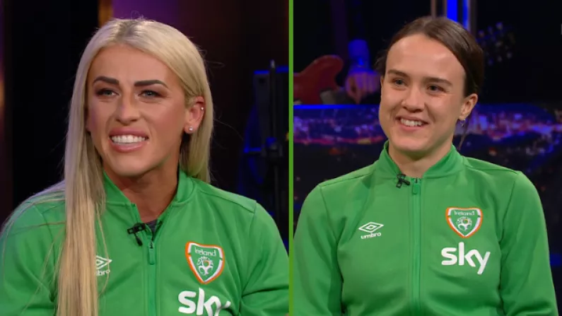 Irish Team's Late Late Show Visit Brings Frontline And Family Ties To The Fore