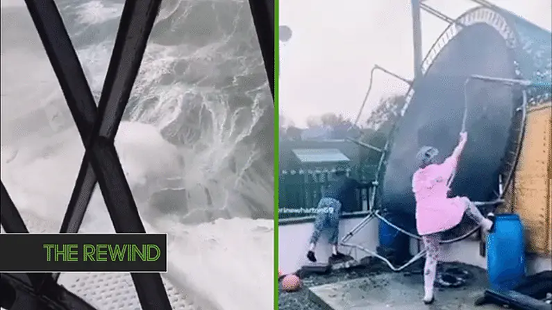 Watch: Storm Barra Has Been Wreaking Havoc Around The Country