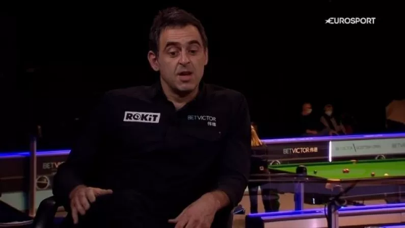 Ronnie O'Sullivan Explains Why Snooker Is 'Unfair' To Some Players