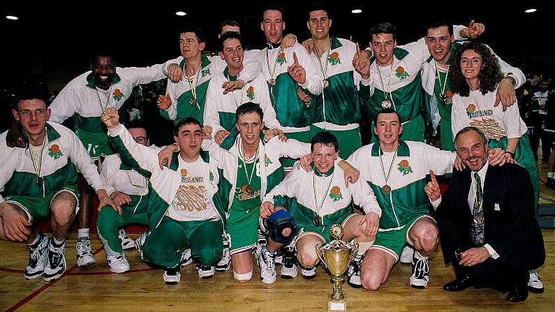 For A Few Beautiful Minutes In 1995, Ireland Lead The USA In A Basketball Game