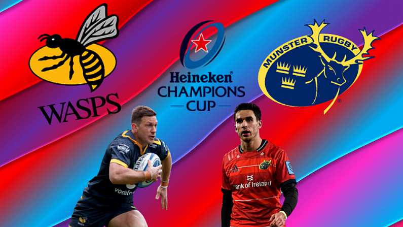 How To Watch Munster Vs Wasps: TV Listings and Team News