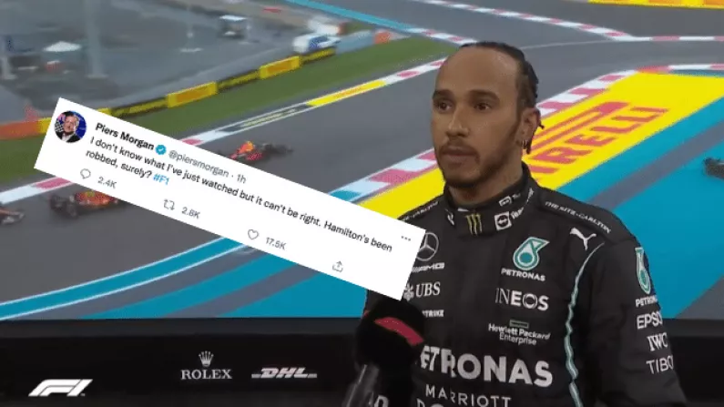 British Twitter Did Not Take Well To Lewis Hamilton Missing Out On F1 Championship