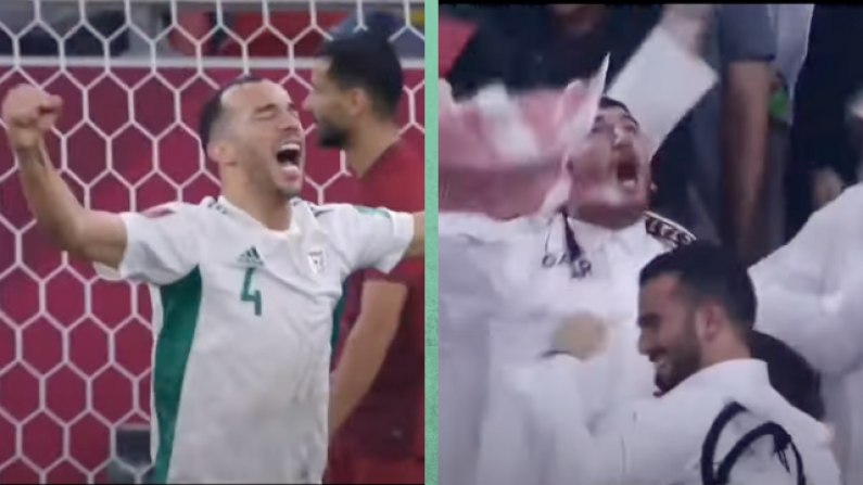 Qatar And Algeria In The Arab Cup Featured One Of The Wildest Injury Times We Can Remember