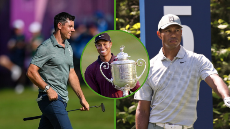 Rory McIlroy Tells Great Story Of Tiger Woods' Minimal Trophy Cabinet