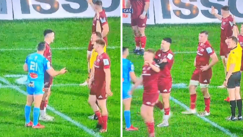 Watch: Ref Mic Picks Up Another Golden Peter O'Mahony One-Liner Against Castres