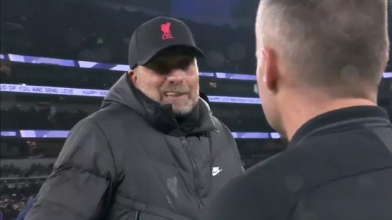 Watch: Jurgen Klopp Was Raging As He Ranted At Paul Tierney After Spurs v Liverpool