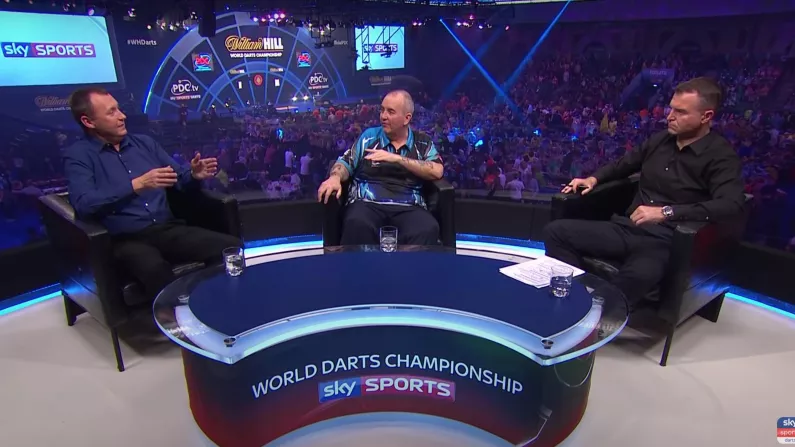 Remembering Phil Taylor's On-Air Scuffle With Wayne Mardle