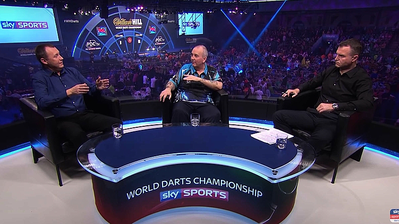 Remembering Phil Taylor's On-Air Scuffle With Wayne Mardle