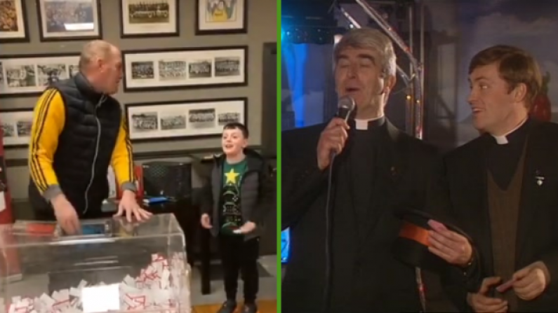 Donegal Chairman Has Accidental Father Ted Moment During Club Draw