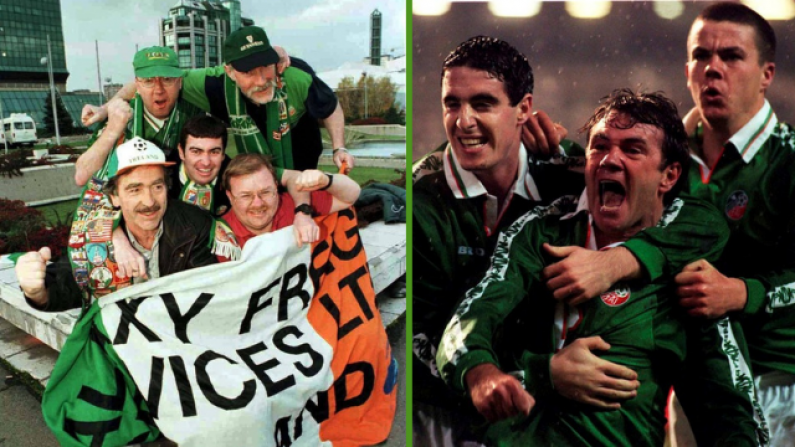 How Republic Of Ireland Fans Won FIFA’s Fair Play Award In 1997