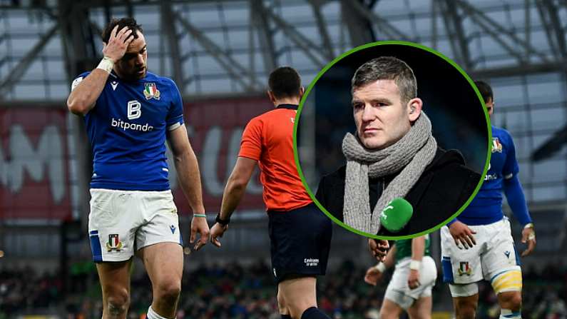 Gordon D'Arcy has questioned Italy's involvement in the Six Nations.