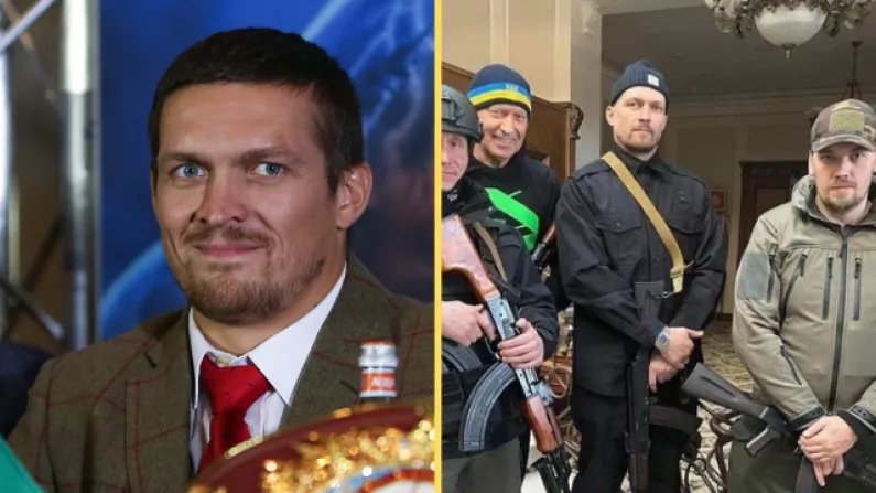 'There Is No Fear' Oleksandr Usyk Joins Ukraine Fight Against Russian Invasion