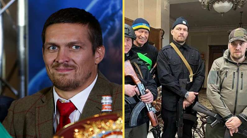 'There Is No Fear' Oleksandr Usyk Joins Ukraine Fight Against Russian Invasion