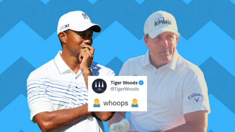 Tiger Woods Trolls Phil Mickelson Over Player Impact Program List