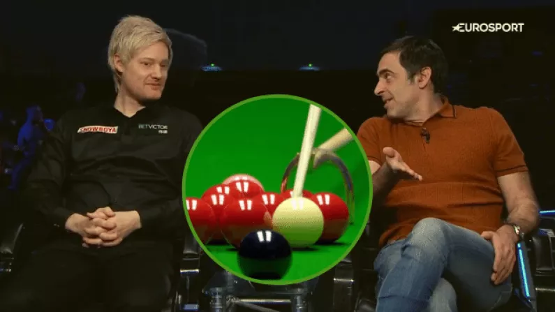 Ronnie O'Sullivan Says Referee To Blame For Missing Blatant Neil Robertson Foul