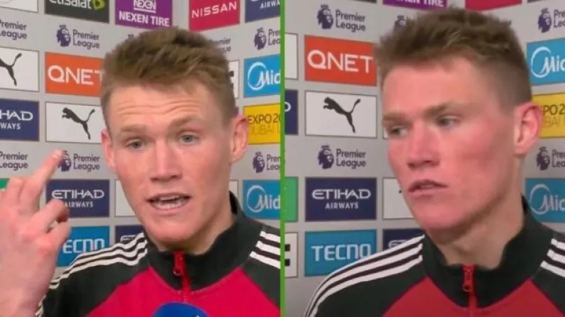 Scott McTominay's Intriguing Answer On Whether Manchester United Players "Gave Up"