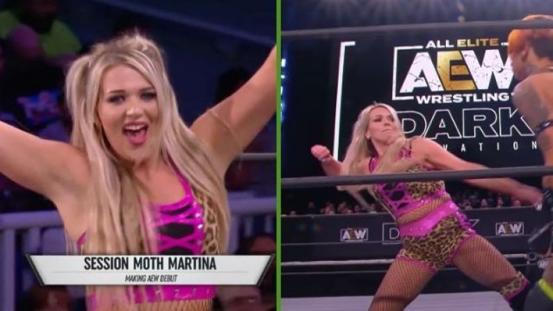 Dublin's Own Session Moth Martina Made Her AEW Debut Last Night