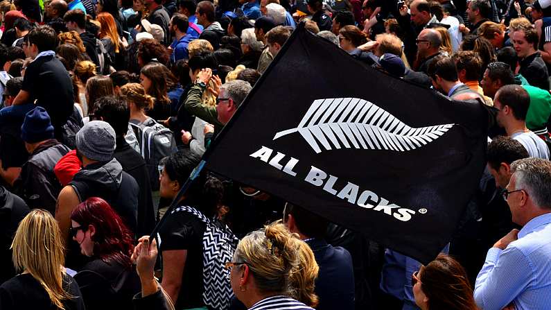 There's been a controversy around an All Blacks tweet