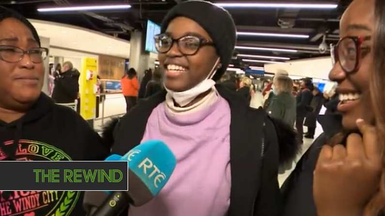 Racheal Diyaolu Finally Returned Home To Dublin Airport On Thursday Night