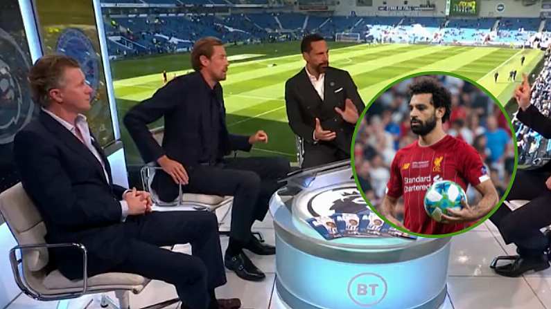 Mo Salah's contract situation was up for debate on BT Sport on Saturday