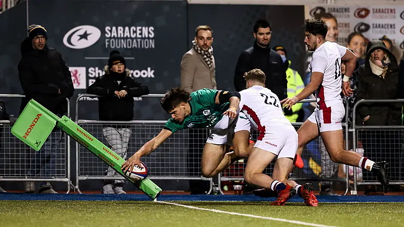 Ireland U20s: King Wondertry Helps Ireland Thump England