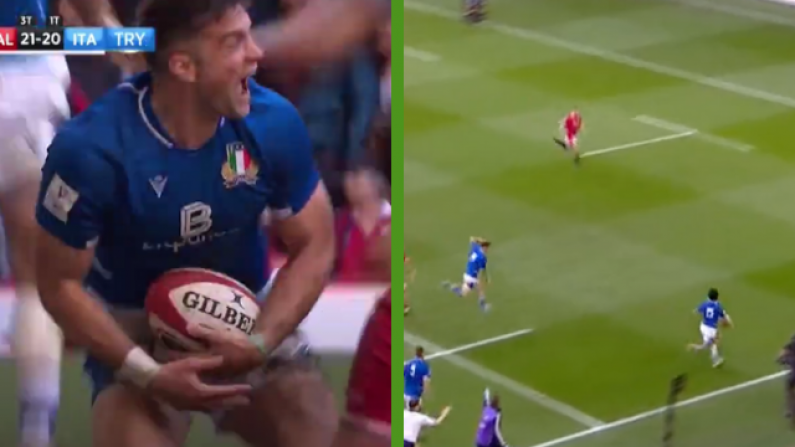 Italy Shock Wales In Cardiff With Miracle Try In 79th Minute