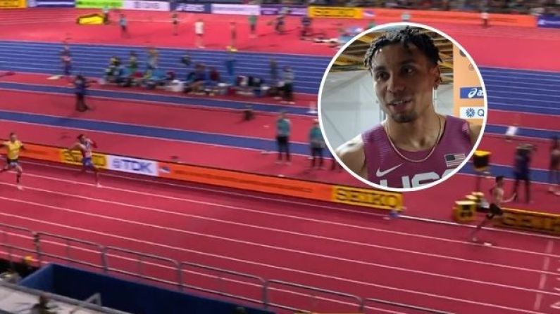 Injured American's Heroic Effort Falls Just Short In 4x400m Relay