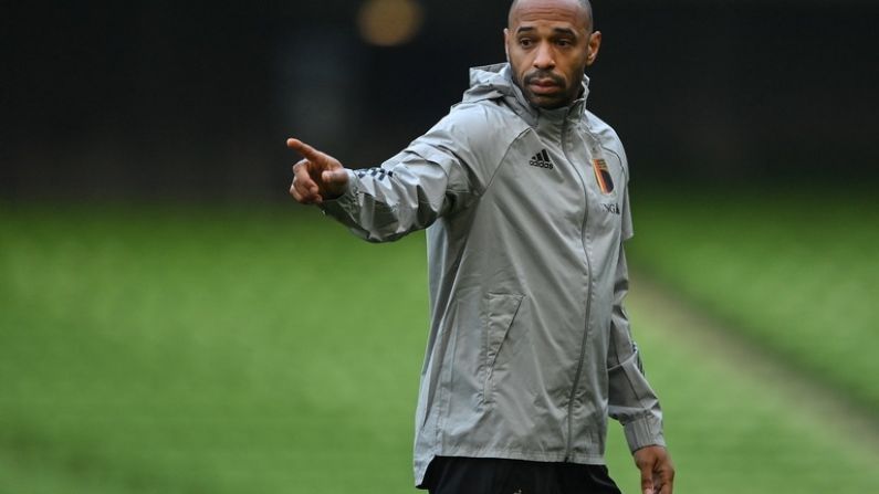 Thierry Henry Showered With Boos By The Aviva Faithful