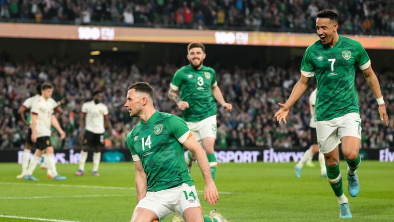 Ireland Player Ratings As Kenny's Side Rescue Deserved Belgium Draw