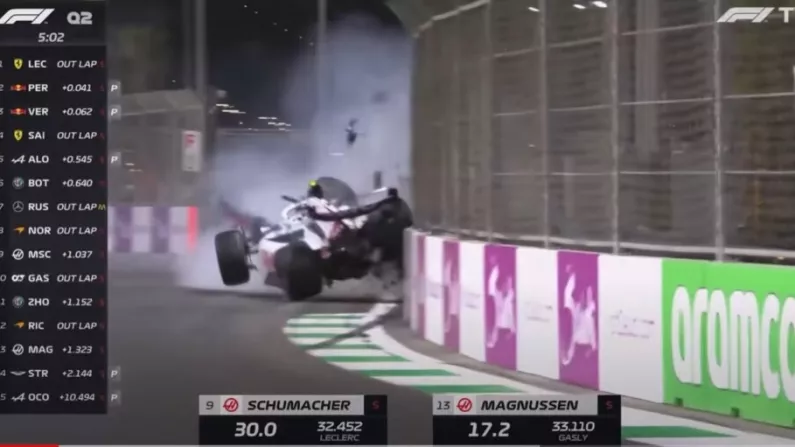 Massive Mick Schumacher Crash Asks More Questions About Safety Of Saudi Course