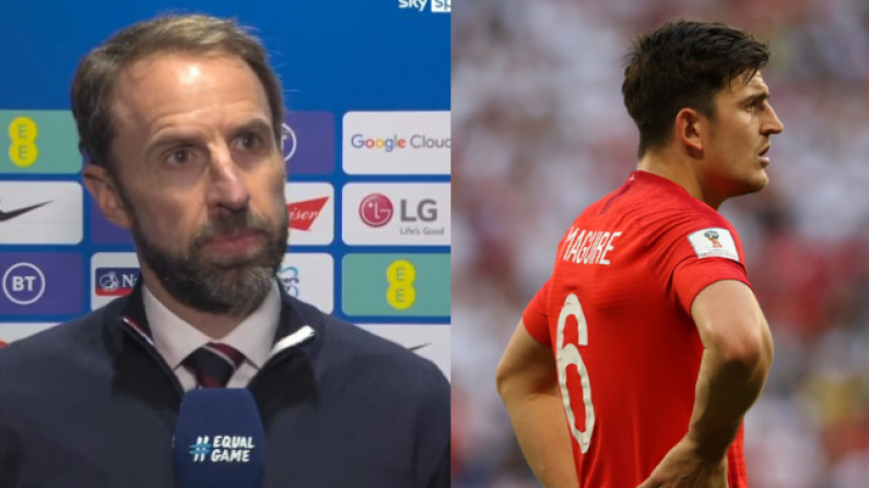 Gareth Southgate Slates England Fans For Booing Harry Maguire