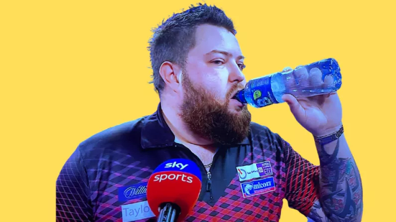 Why All The Darts Players Are Drinking Ballygowan