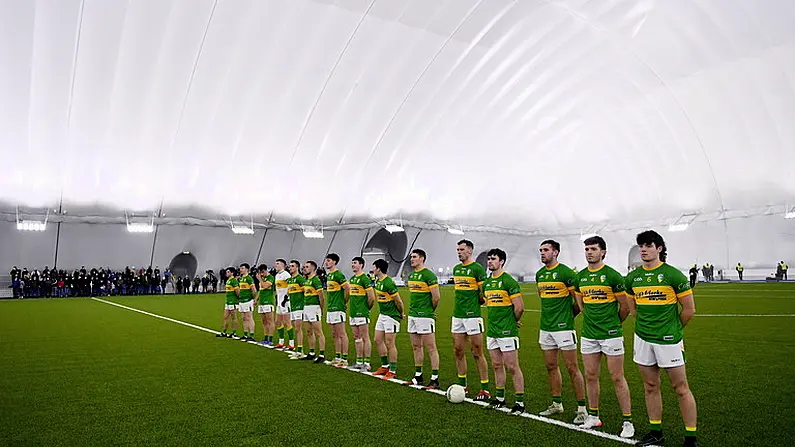 Gaelic Football In The Connacht Airdome Looked Pretty Mental