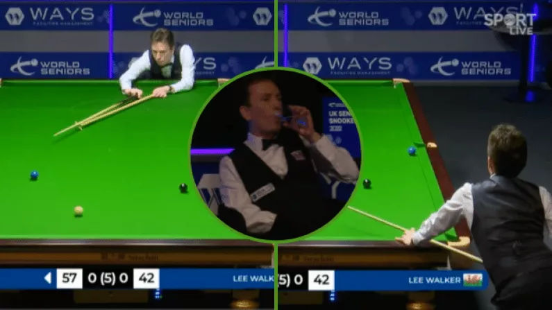 Watch: Incredible Back-To-Back Flukes Help Ken Doherty Into Next Round Of UK Seniors