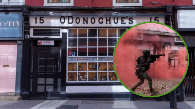 An Iconic Dublin Pub Has Made A Bizarre Appearance In Taiwanese Army Drill