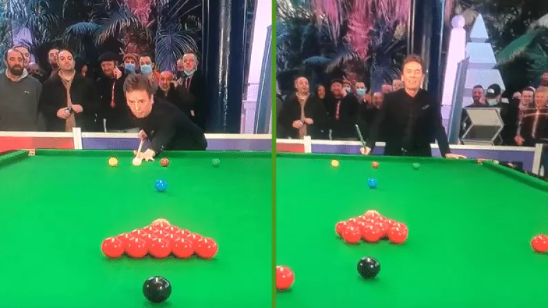 Watch: Ken Doherty Had A Nightmare On Live TV During Shot Demonstration