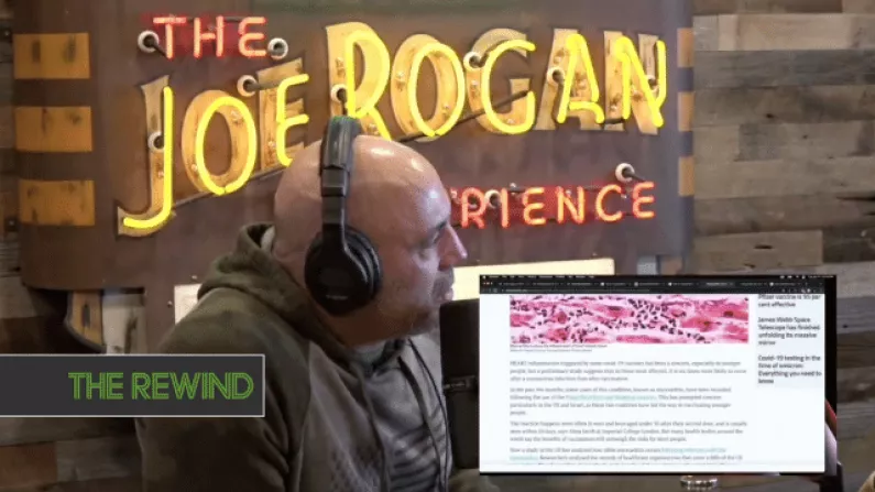Watch: Joe Rogan's Vaccine Claims Were Beautifully Dismissed On His Podcast