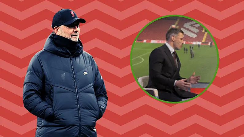 Jamie Carragher Not Convinced By Jurgen Klopp's Approach In Arsenal Draw