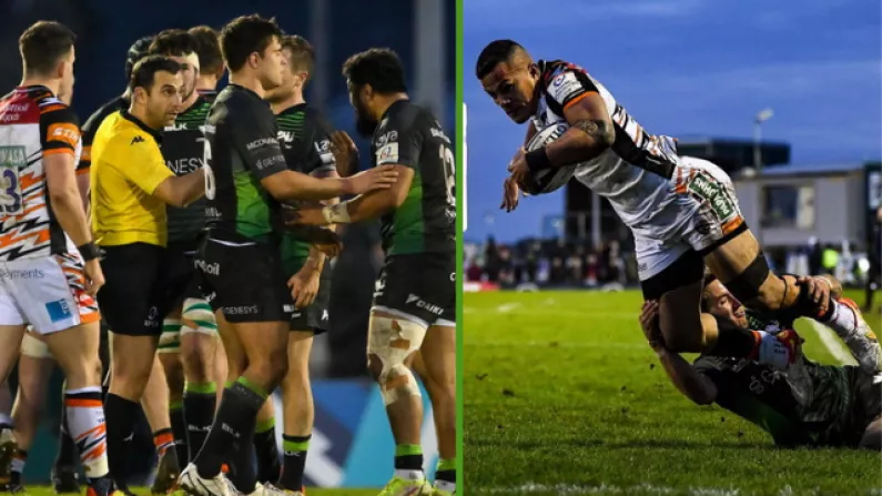Bundee Aki Apologises For Confronting Ref After Connacht Concede Late Try