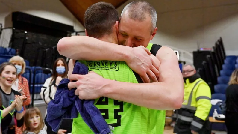 Kieran Donaghy And Tralee Warriors Claim National Basketball Cup Title In Tallaght